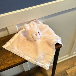 Walmart Parents Choice Pink Bunny Rabbit Lovey Security Blanket Stuffed Plush